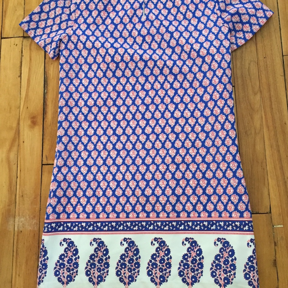J Crew short sleeved dress